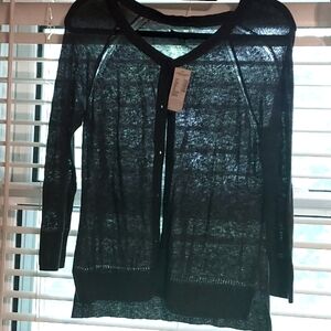 American Eagle Sweater, Size Medium. Deep Gray